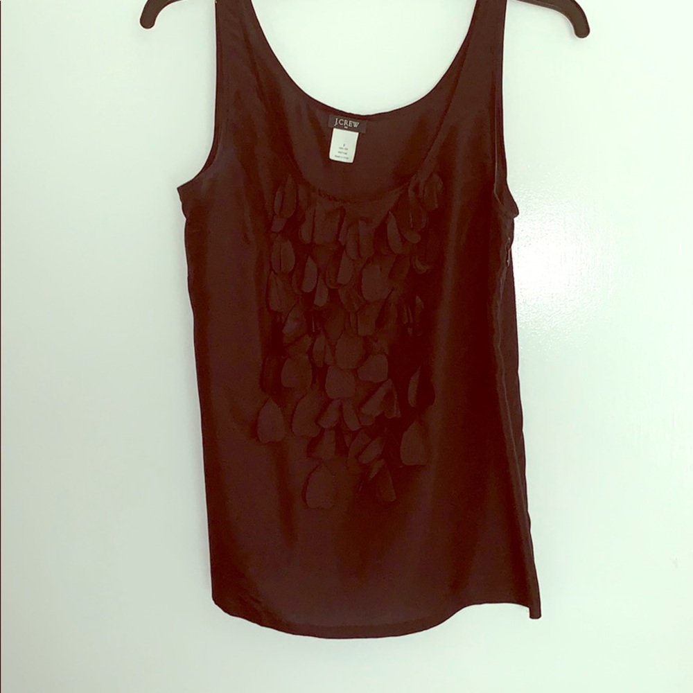 JCREW sleeveless tank blouse